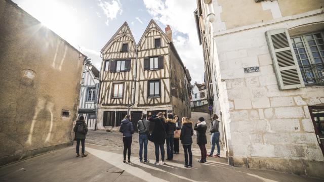 Visite guidée maisons pans de bois