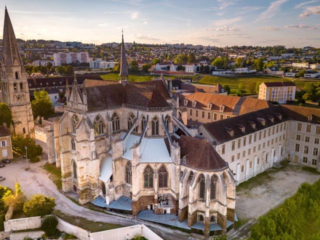 Abbaye vue drone