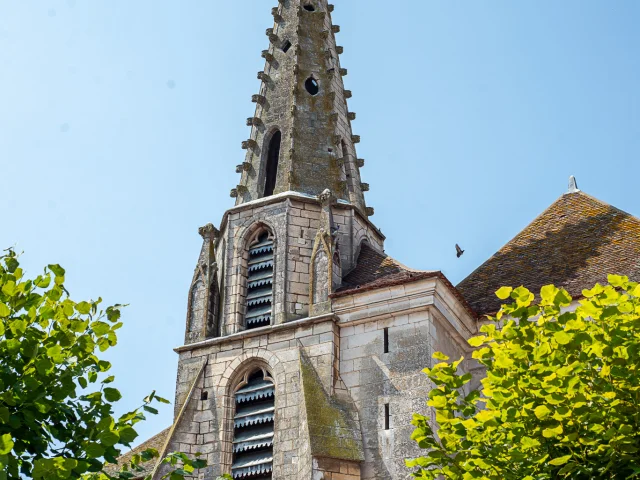 Eglise Clocher Coulanges