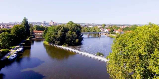 Auxerre Vu Du Ciel @ot Auxerre